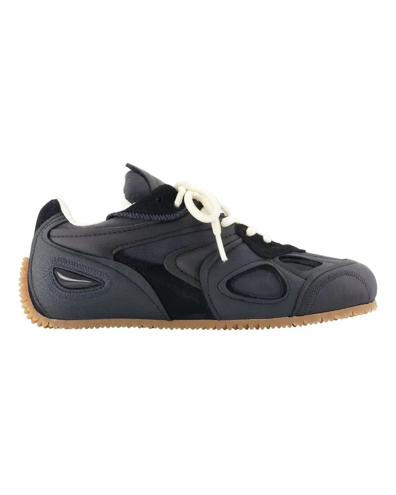 Axel Arigato Langsame Läufer -Turnschuhe  Leder schwarz Black