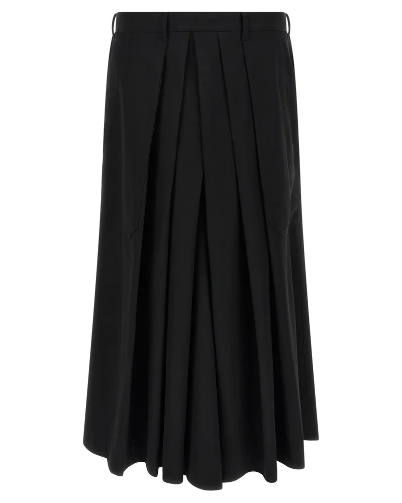 Yohji Yamamoto Hakama' Hosen Black