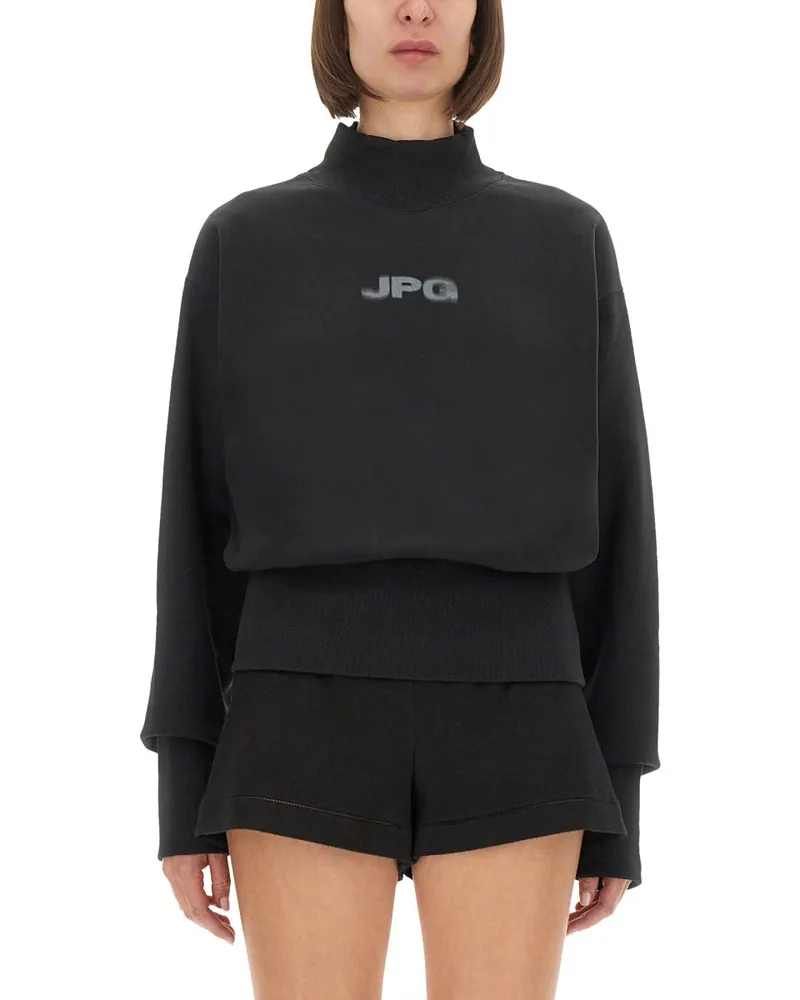 Jean Paul Gaultier JPG Sweatshirt Black