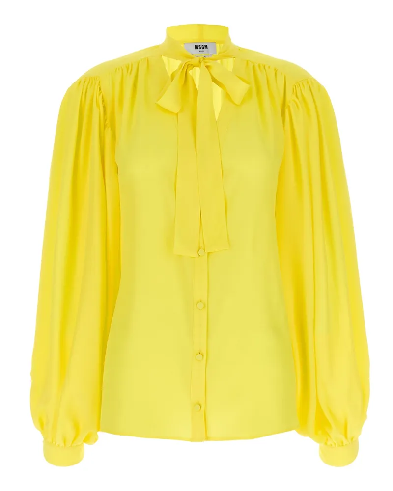 MSGM Bughemd Yellow