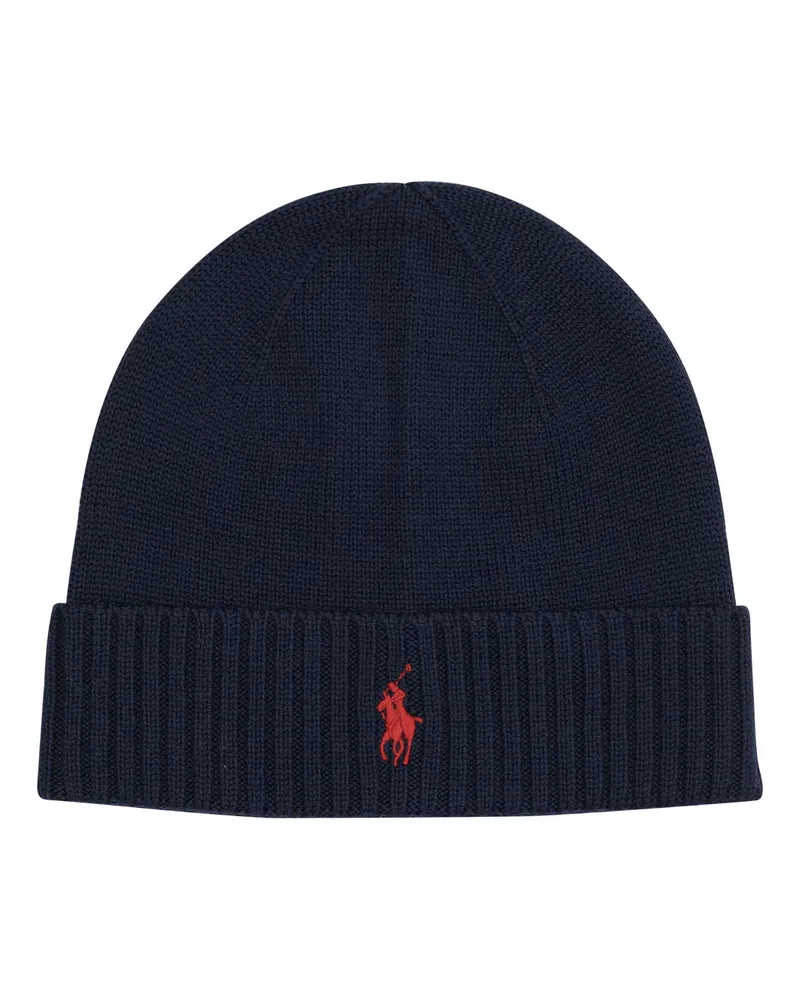 Ralph Lauren Wollmütze Blue