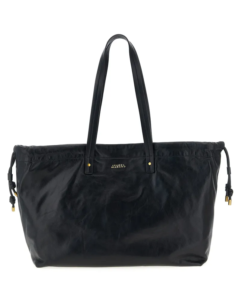 Isabel Marant Silven E/W' Einkaufstasche Black
