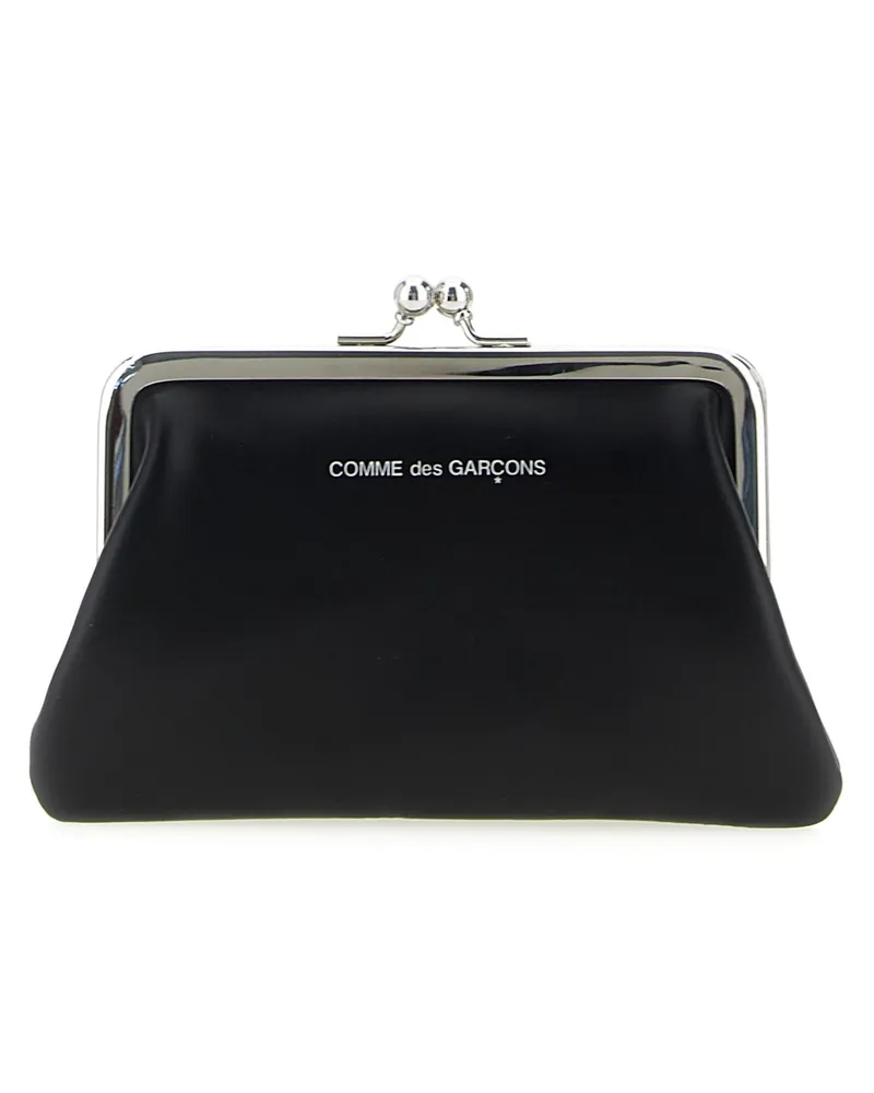 Comme des Garçons Comme des Garçons Brieftet 'Kiss Clasp' Geldbörse Black