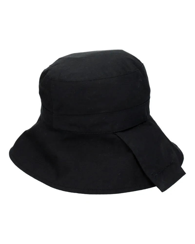 Jacquemus Herrens Hut Baumwolle Schwarz -