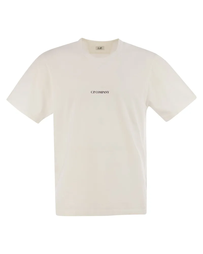 C.P. Company Cotton Jersey T -Shirt White