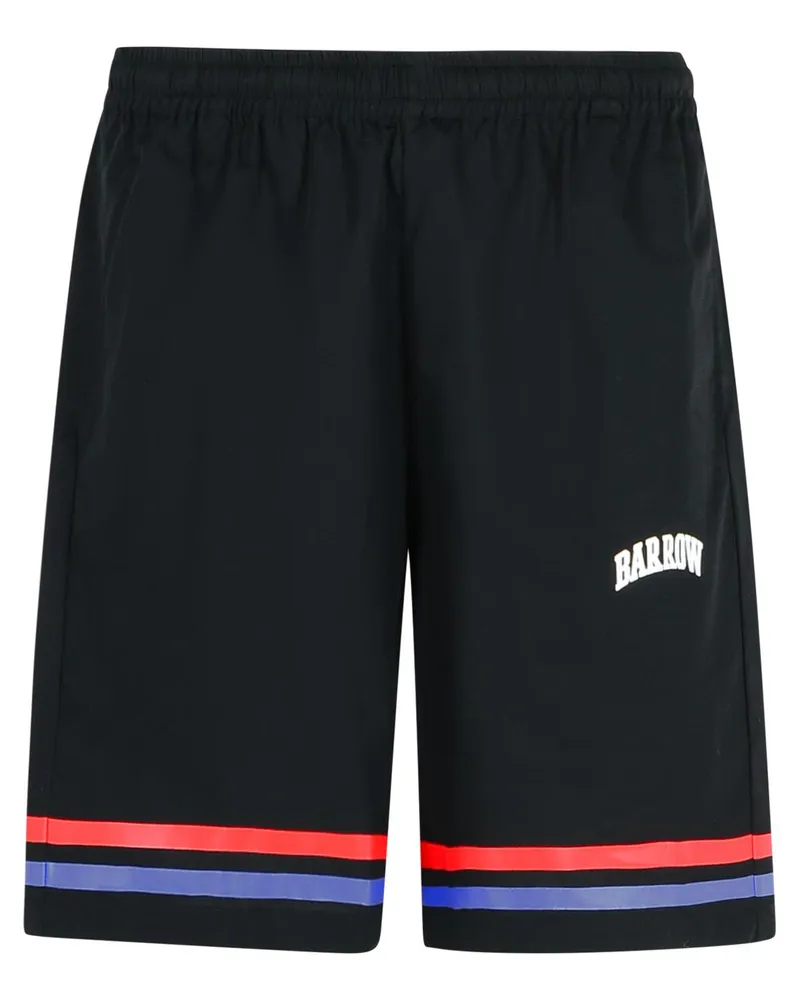 BARROW Rugby' schwarzer Baumwoll -Bermuda -Shorts Black