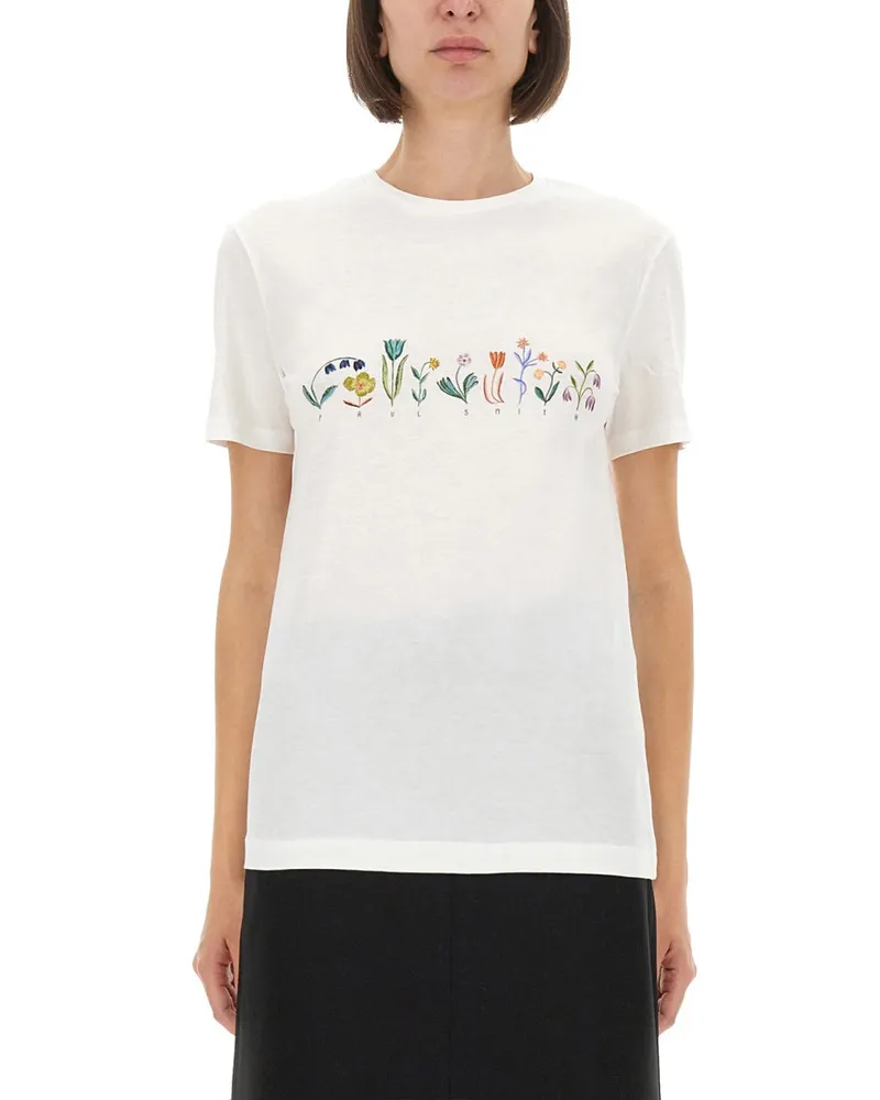 Paul Smith PS von Paul Smith T Shirt "Bloom White