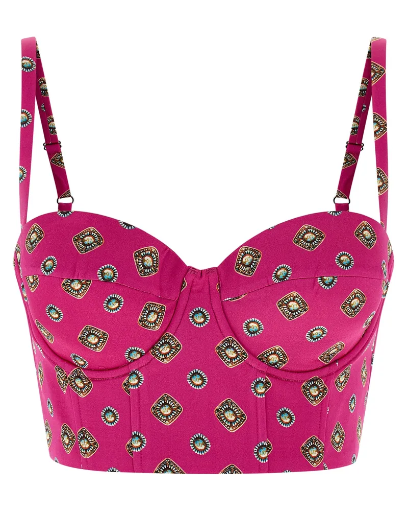 L'Agence L'Agentur 'Sonya' Top Fuchsia
