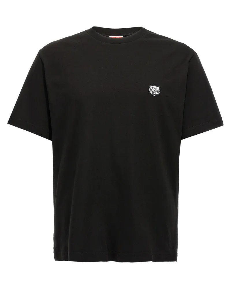 Kenzo Happy Tiger' T -Shirt Black