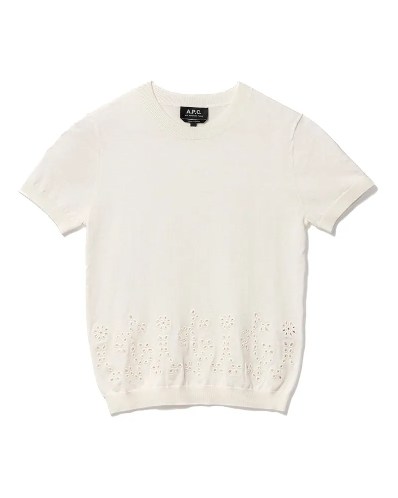 A.P.C. Top White White