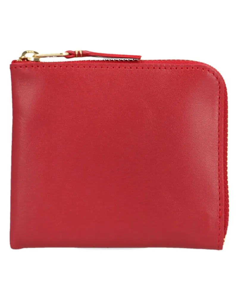 Comme des Garçons Comme des Garçons Brieftasche 'klassische Lederlinie' Brieftasche Rot