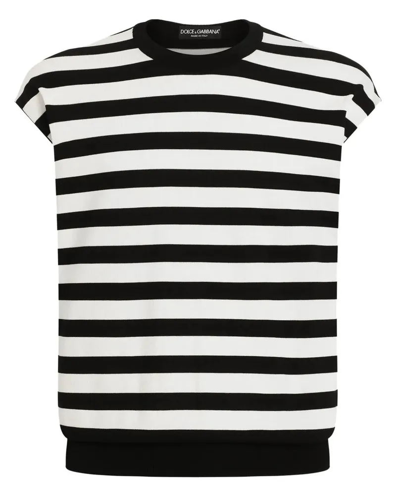 Dolce & Gabbana gestreifte Weste W1001