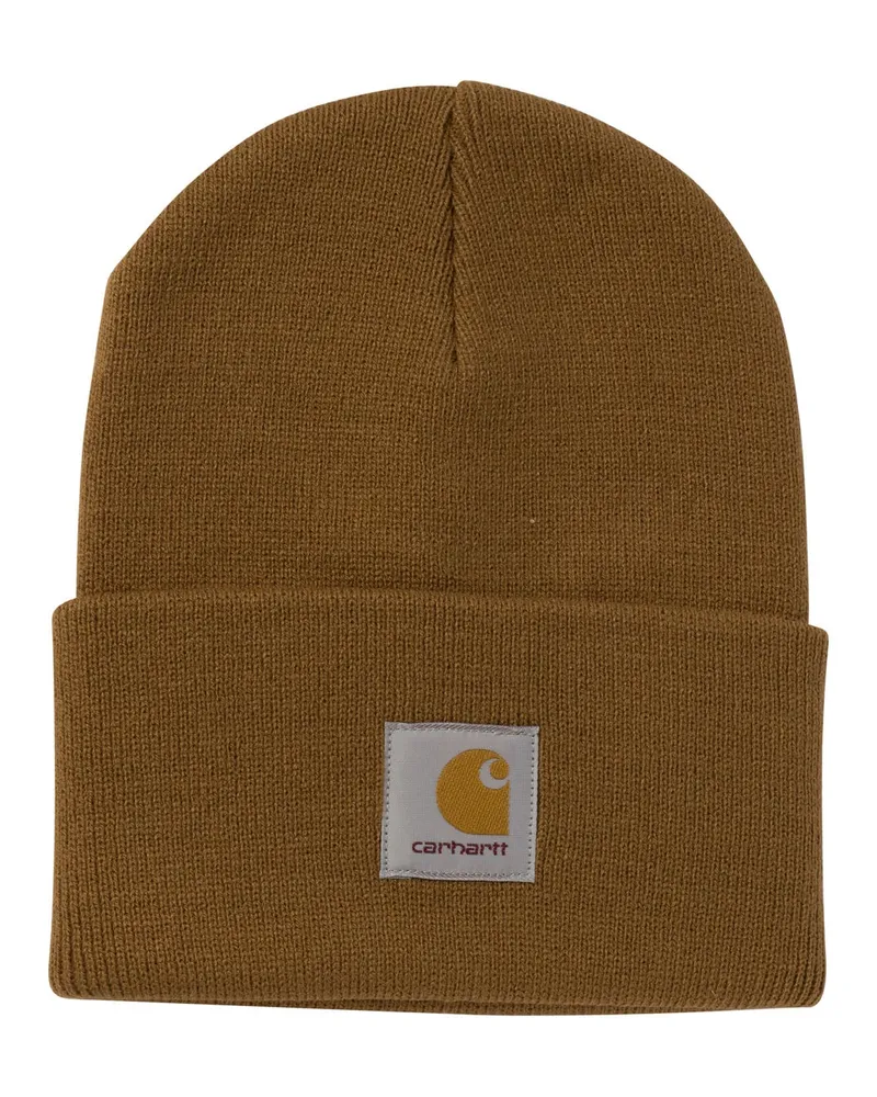 Carhartt WIP Acrylic Watch“ Mütze Brown