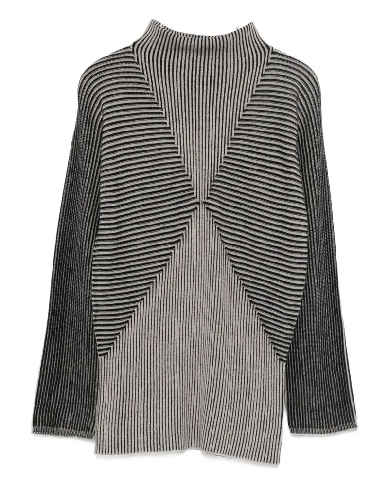 Emporio Armani Gestreiftes Oberteil von Black