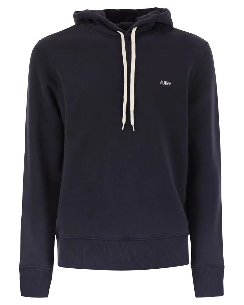 AUTRY Hoodie mit Logo Blue