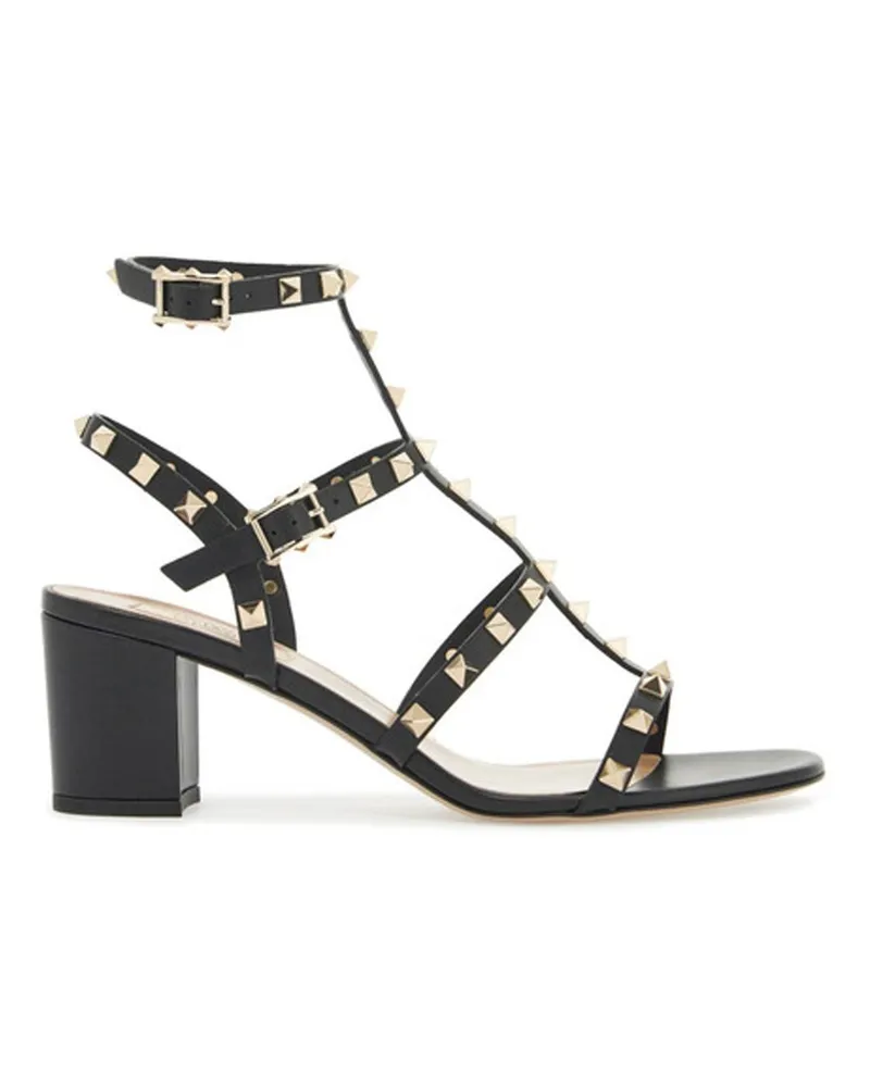Valentino Garavani Valentino Garavani Rockstud 60 Ledersandalen Black