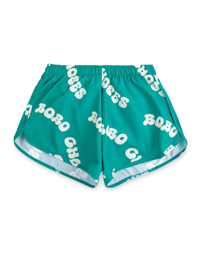 BOBO CHOSES Bobo wählt über das gesamte Logo -Kostüm aus Green