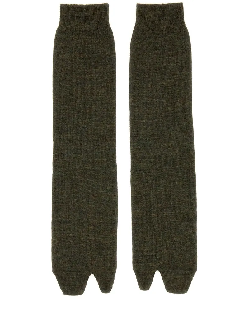 Maison Margiela Tabi Socken Green