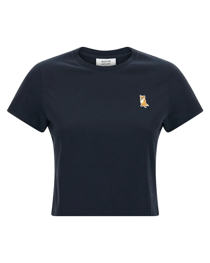 Kitsuné Lady Fox' T -Shirt Blue