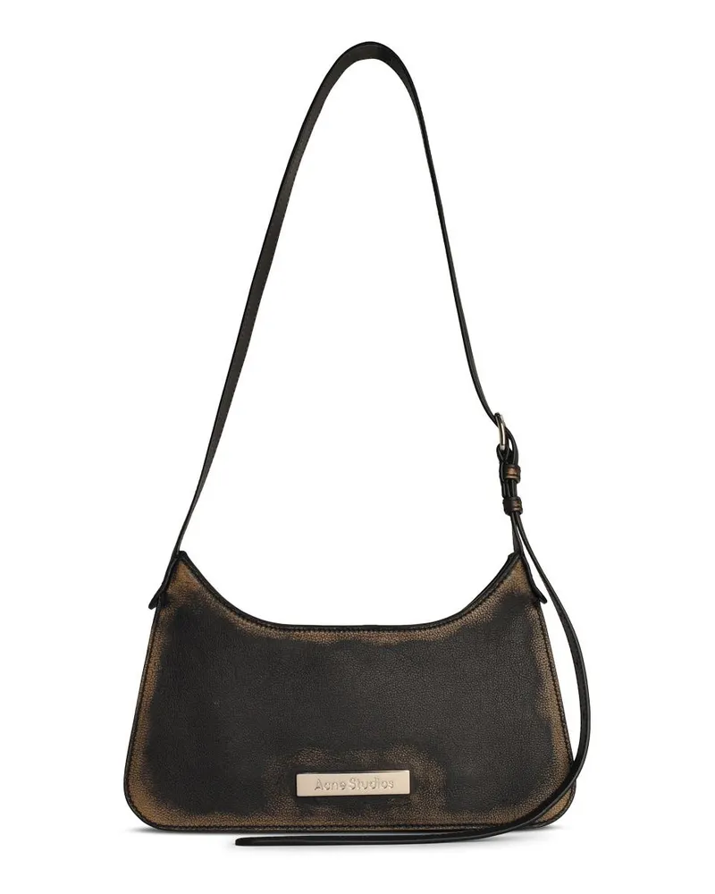 Acne Studios Hobo' Brown Lear Tasche Braun