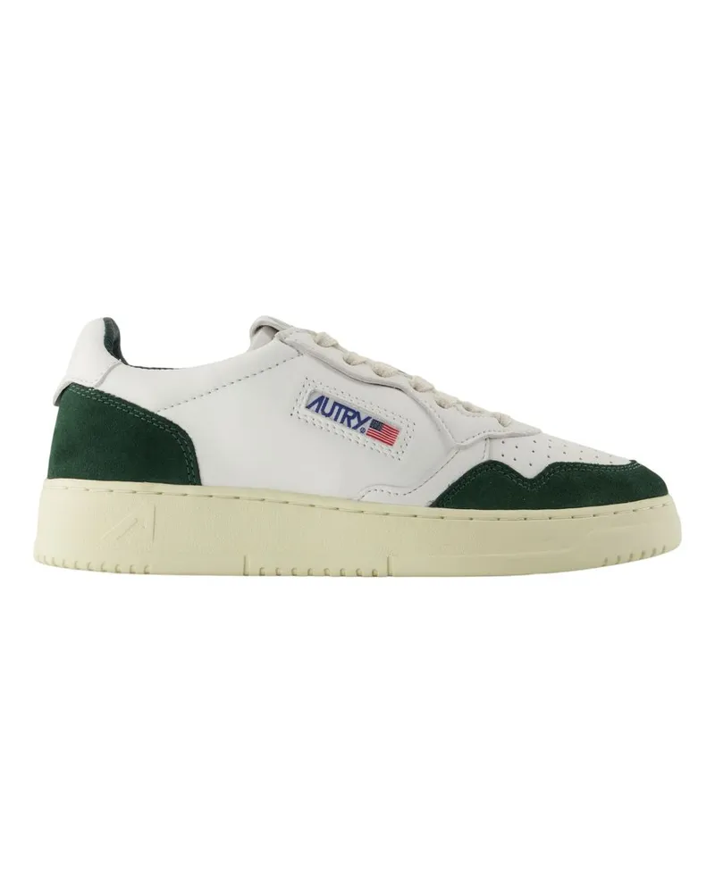 AUTRY Medaillengewinner Turnschuhe  Leder Weiß White