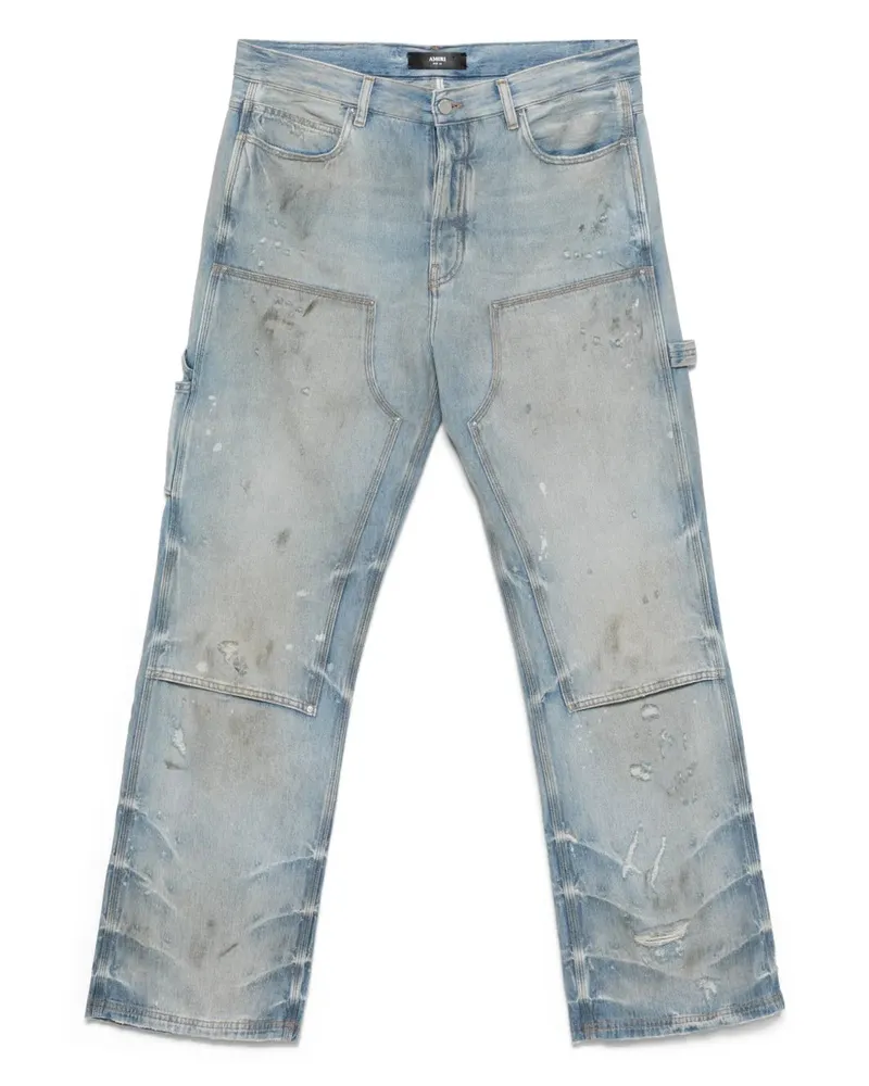Amiri gerade Beinjeans 543