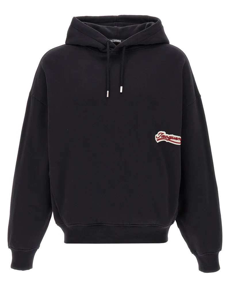 Jacquemus Le Hoodie Gio' Sweatshirt Blue