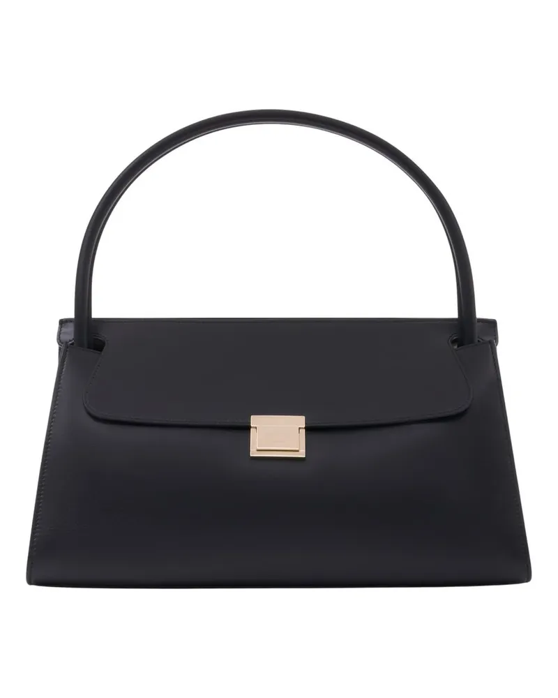 AMI Paris Mimi Umhängetasche  Leder Schwarz Schwarz