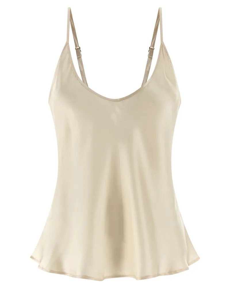 L'Agence Agence 'Lexi' Top Beige