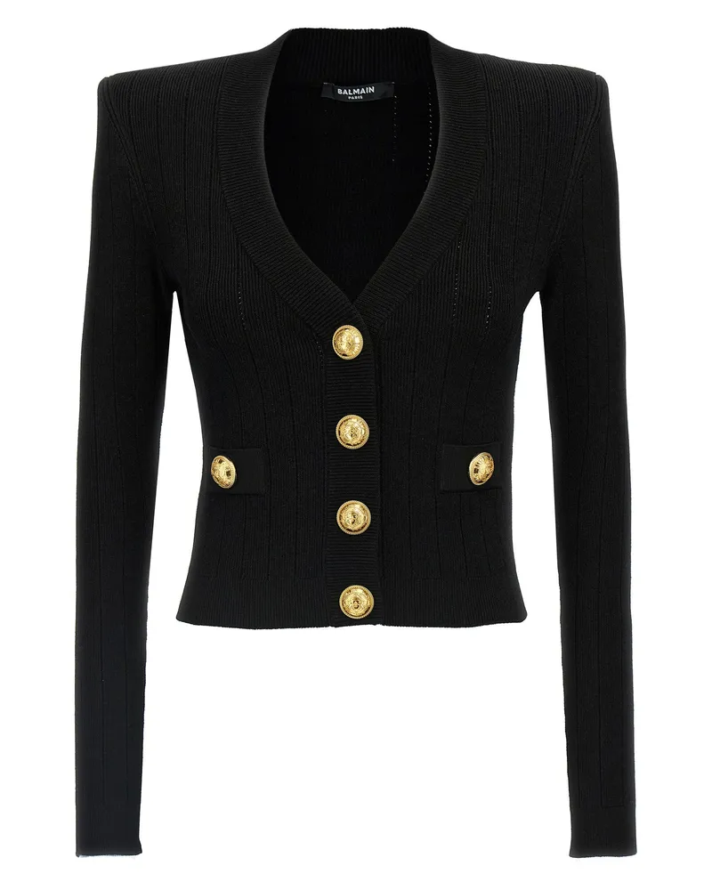 Balmain Chiocciola' Cardigan Black