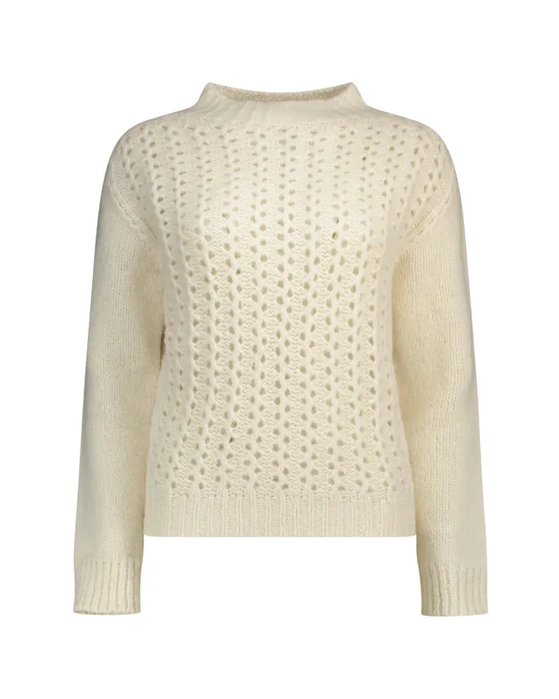 Dondup ALPACA WOLLENSPWEISE White
