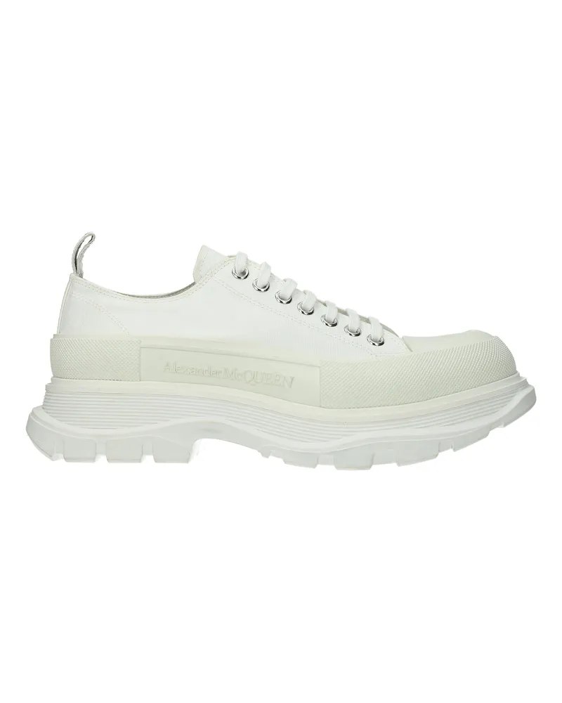 Alexander McQueen Sneakers Männer Stoff weiß weiß -