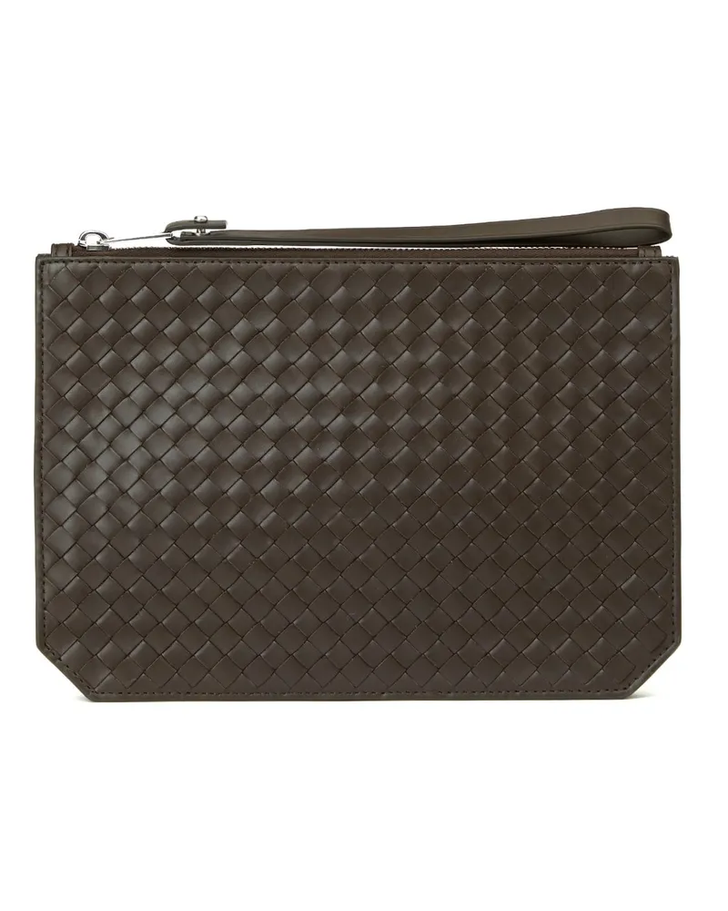 Bottega Veneta Intrecciato Piccolo Stehbeutel Brown