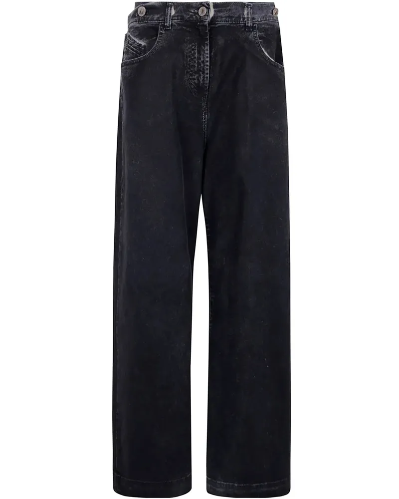 ATTICO Der Attico Doppelgürtel -Weitbeinjeans 184