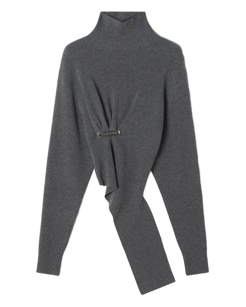 Lanvin Asymmetrischer Pullover Dove