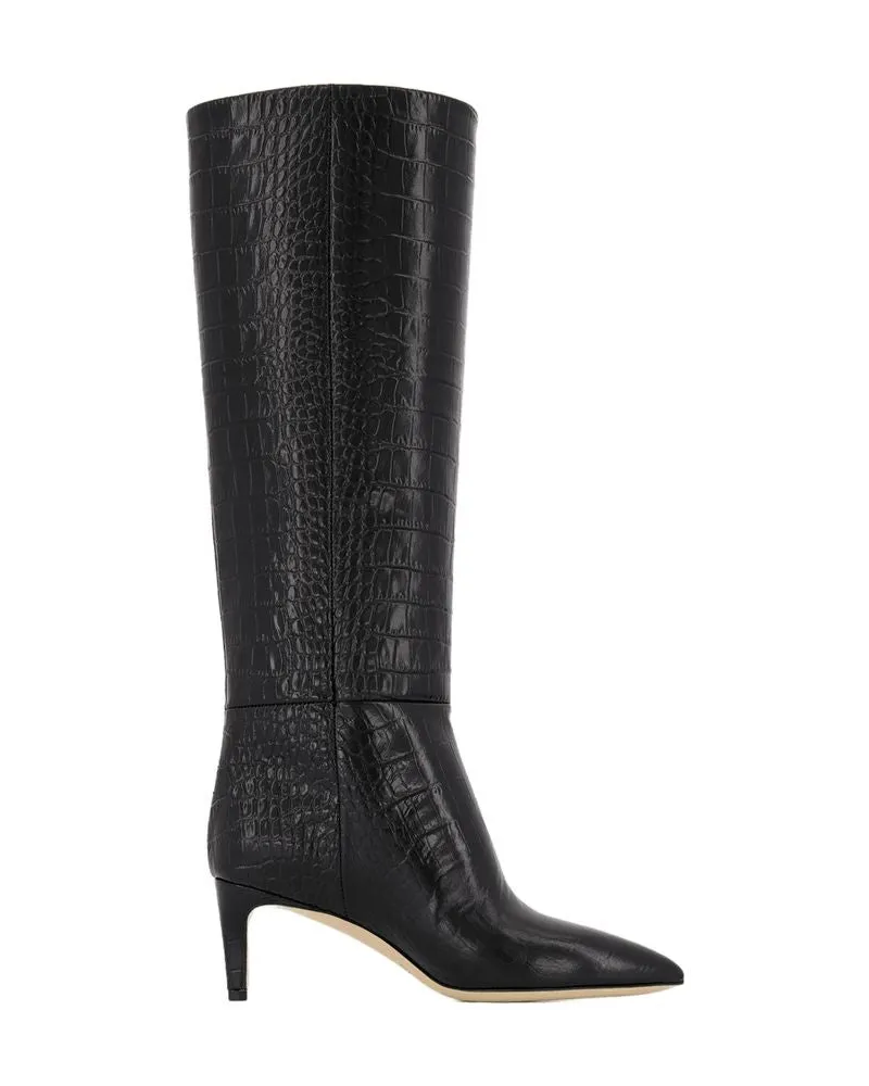 Paris Texas Stiletto Boot 60 Stiefel  Leder schwarz Black