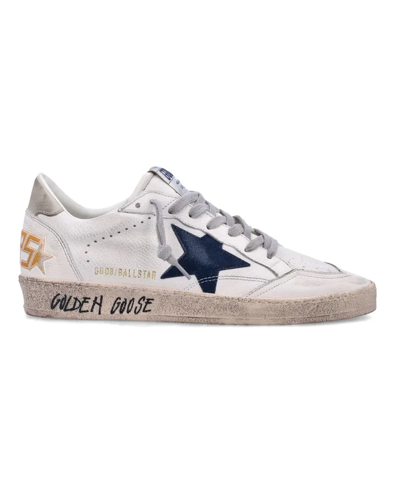 Golden Goose Golden Gänse -Turnschuhe White