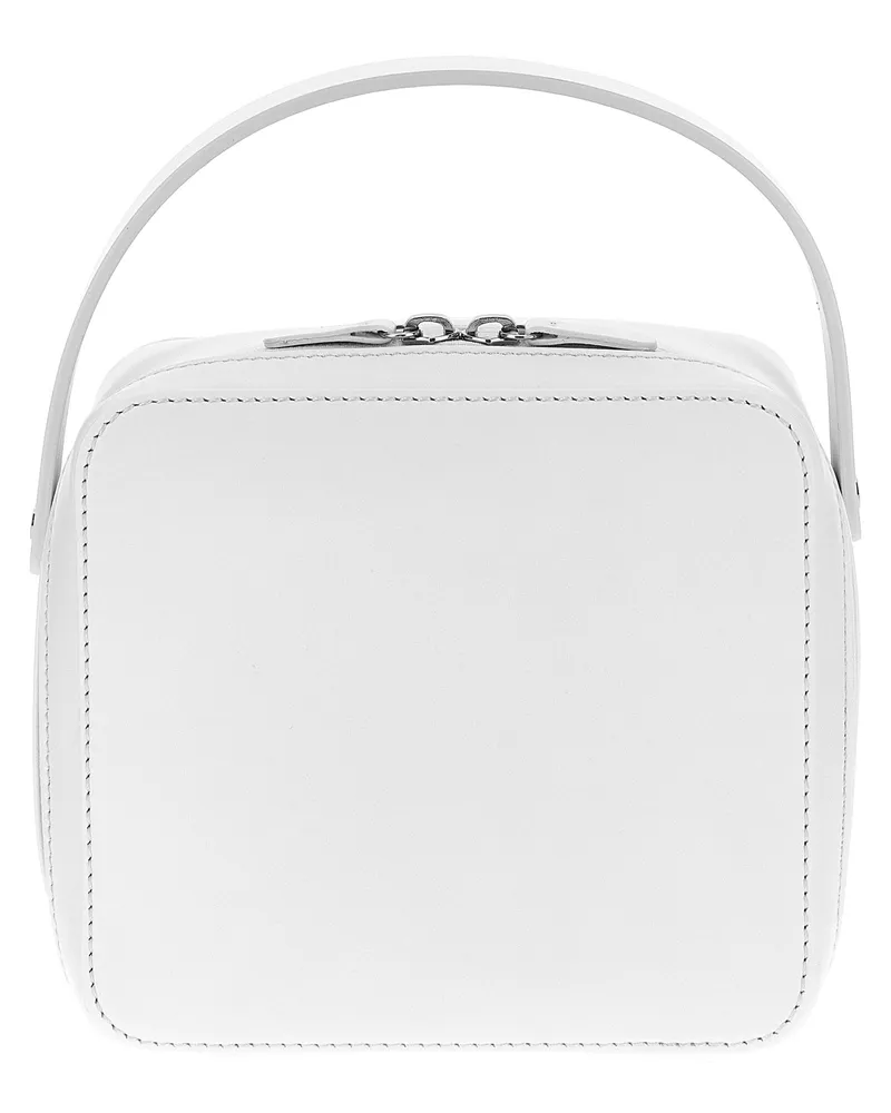 AURALEE Handtasche „Leather Small Travel Case White