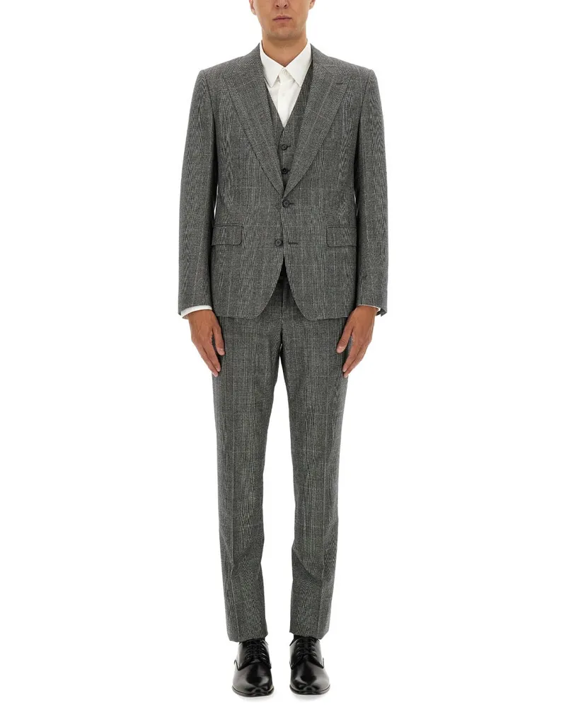 Dolce & Gabbana Drei -teiliger Anzug Grey
