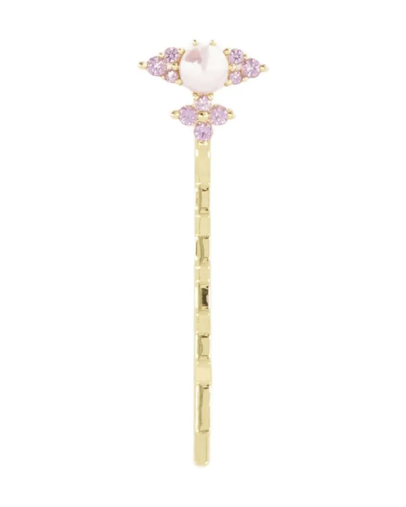 Vivienne Westwood Feodora bobby haarclips  metall grau Grau