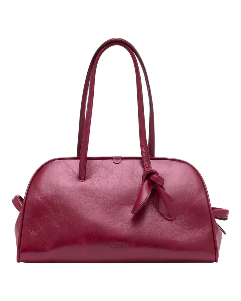 Jacquemus Le Turismo  Leder Burgund Burgund