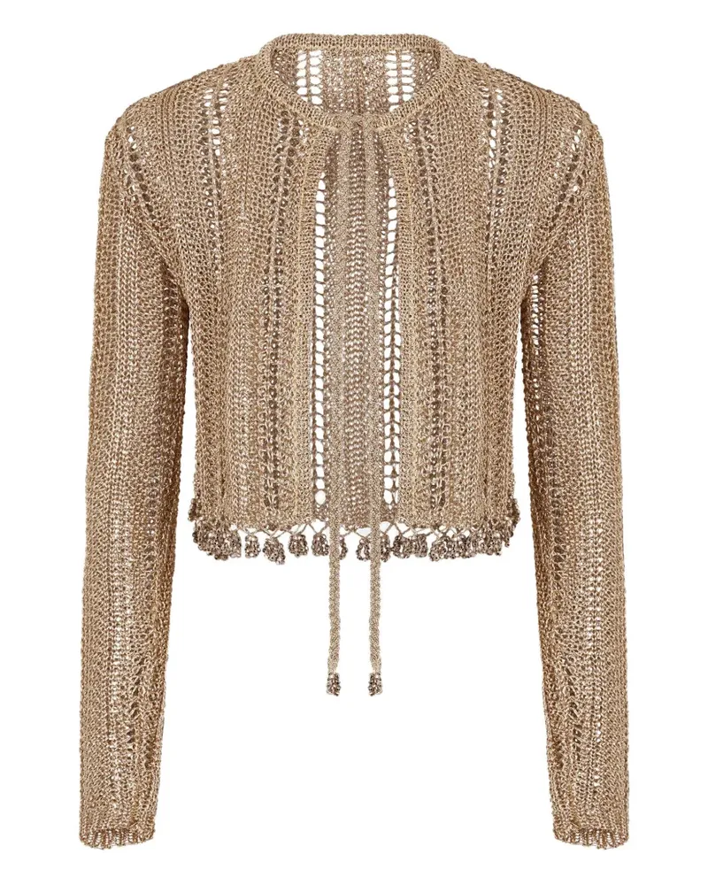 Paco Rabanne Crochet Cardigan P717