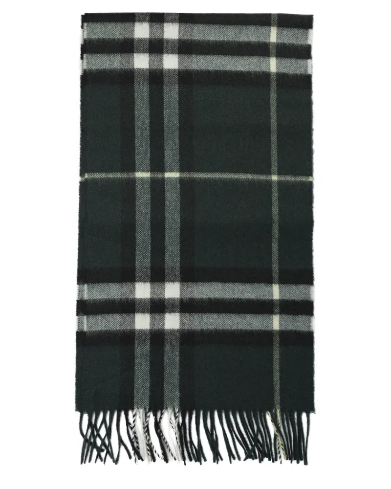 Burberry Schal mit Karomuster Green
