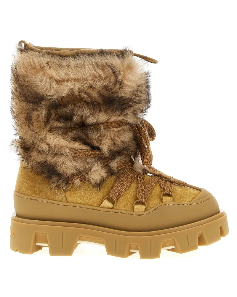 Moncler Peak Après' Stiefeletten Brown