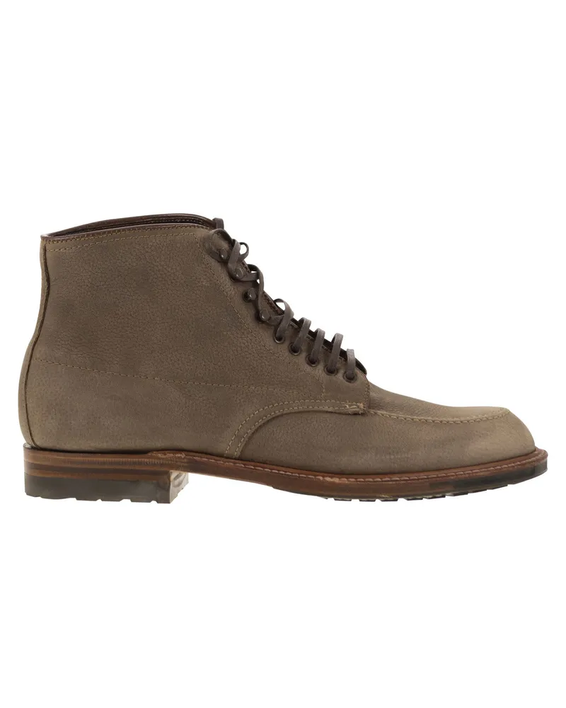 Alden Wildleder Schnürstiefel Mud