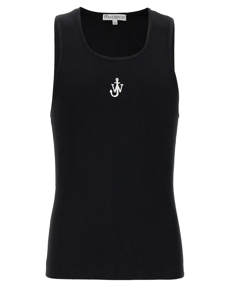 J.W.Anderson J.W.VERSONSON 'Ankerstickerei' Top Black