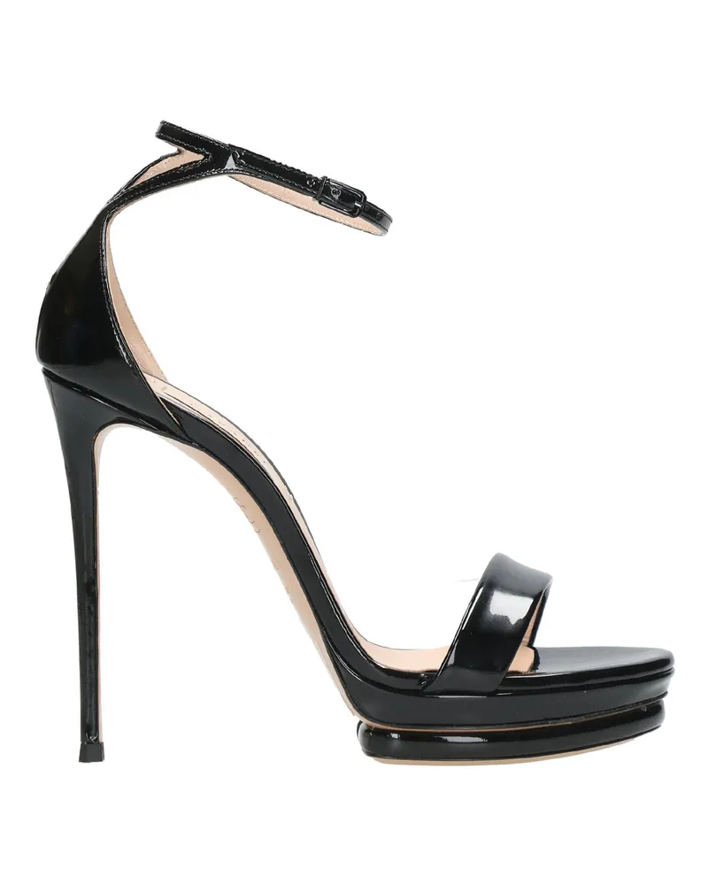 Casadei Sandalen Schwarz Black