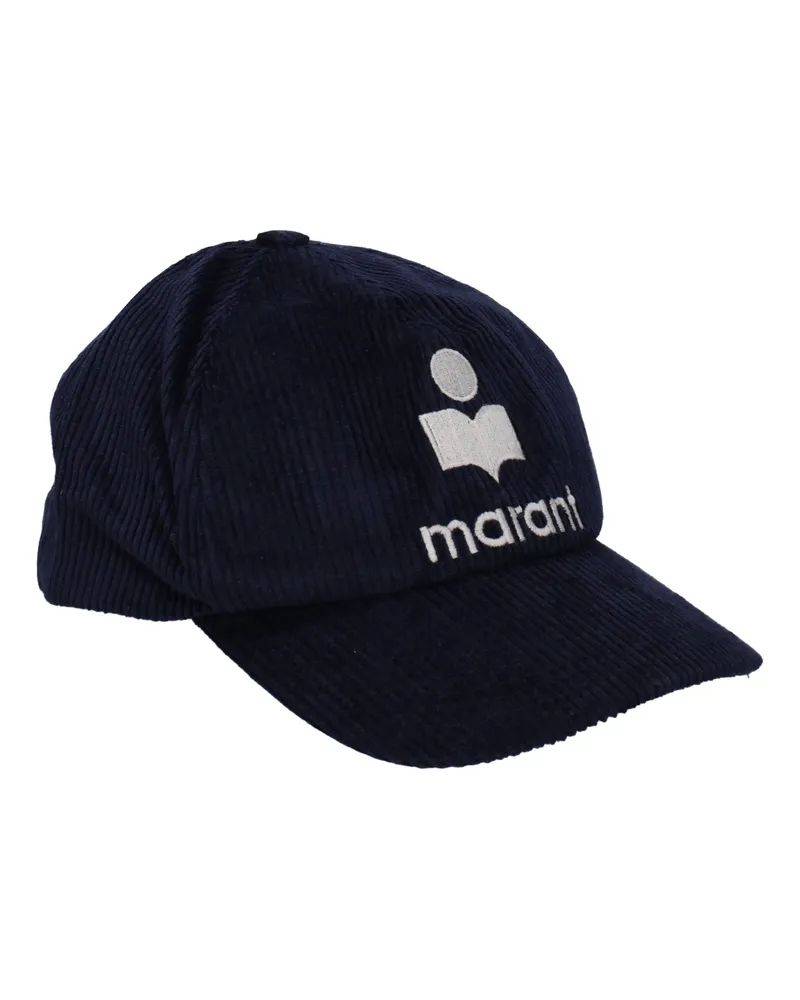 Isabel Marant Herrens Baumwollkappe Blau/Marineblau -