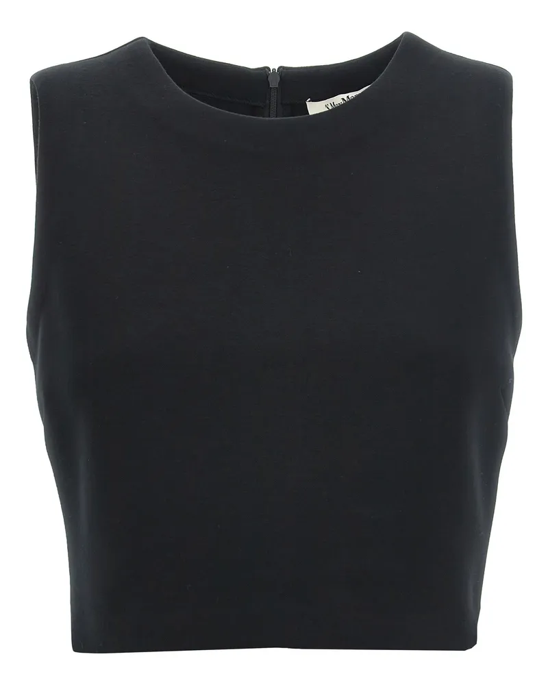 Max Mara Dazzy' beschnittenes Oberteil Black