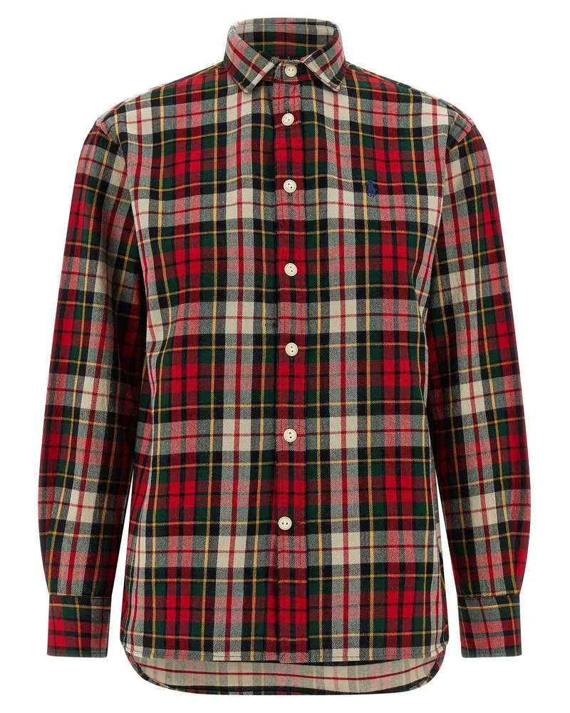 Ralph Lauren Tartan-Hemd Red